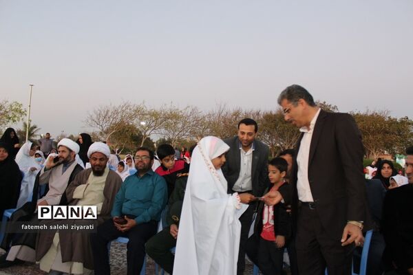 جشن دانش‌آموزان روزه اولی در بوشهر