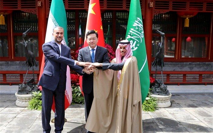 توئیت سفیر چین در ایران در پی دیدار امیرعبداللهیان و بن‌فرحان