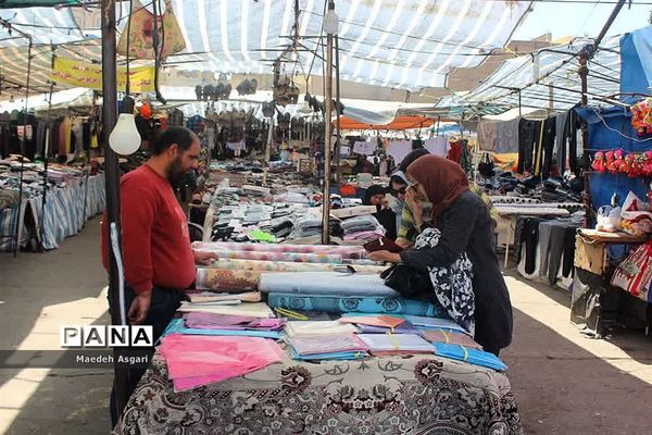 بازارچه «گذر خان» و اطراف حرم مطهر حضرت معصومه(س)