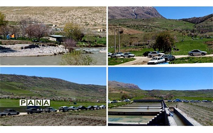 سیزده بدر در طبیعت زیبای بهشت آباد