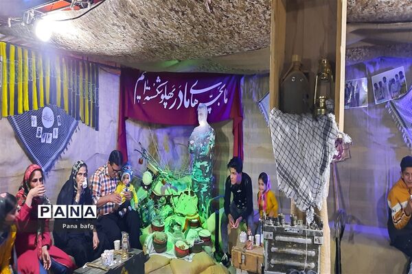 هوای ایثار و فداکاری در کافه «نخل قامتان» پارک تفریحی آهنشهر بافق