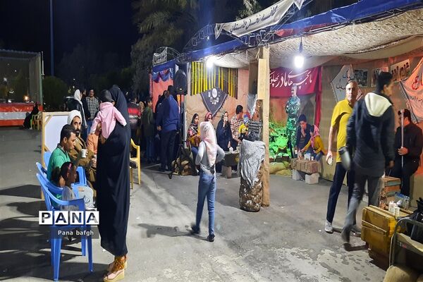 هوای ایثار و فداکاری در کافه «نخل قامتان» پارک تفریحی آهنشهر بافق
