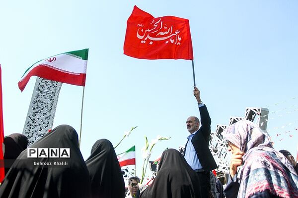 مراسم تشییع شهدای مدافع حرم