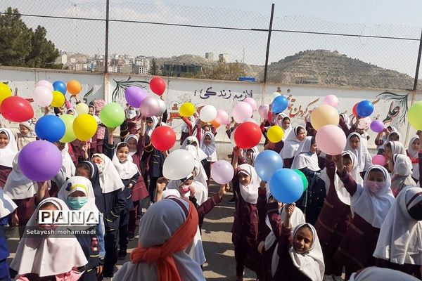 جشن‌میلاد امام‌ حسن مجتبی(ع) در دبستان حضرت زهرا(س)۲ رودهن
