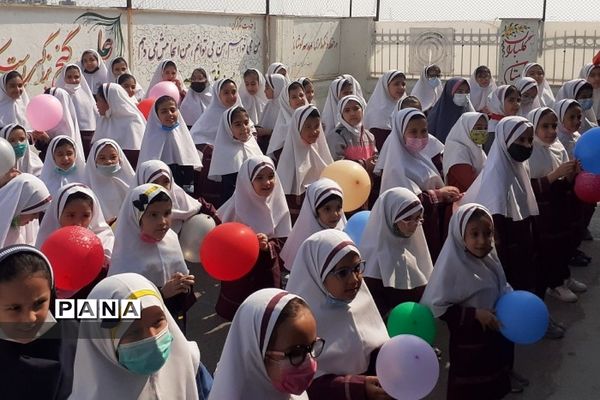 جشن‌میلاد امام‌ حسن مجتبی(ع) در دبستان حضرت زهرا(س)۲ رودهن