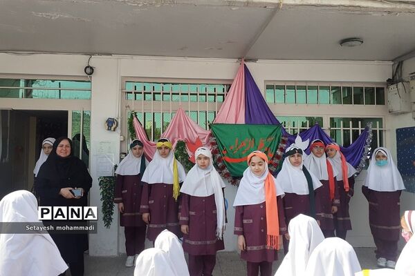 جشن‌میلاد امام‌ حسن مجتبی(ع) در دبستان حضرت زهرا(س)۲ رودهن
