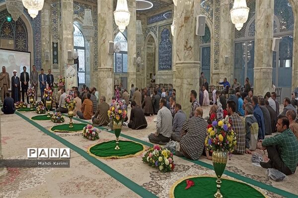 آیین «شکرانه خدمت» اعضای ستاد اسکان نوروزی فرهنگیان قم