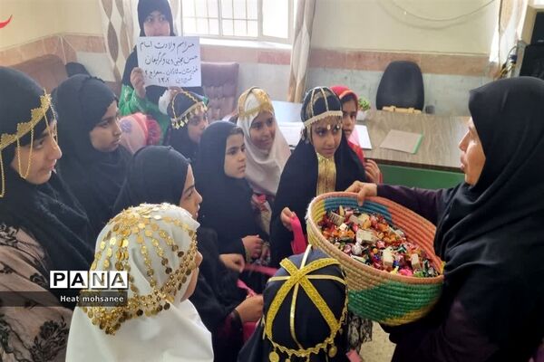 برگزاری مراسم ولادت حضرت امام حسن مجتبی (ع) در مدارس شادگان