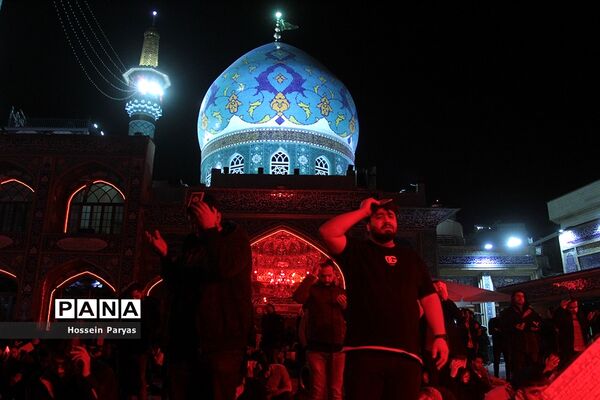 مراسم احیای شب بیست و یکم ماه رمضان در امام‌زاده صالح (ع)