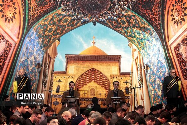 مراسم احیای شب بیست و یکم ماه رمضان در امام‌زاده صالح (ع)