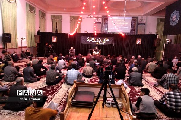 مراسم احیای شب‌های قدر در مسجد امام علی(ع)  کاشمر