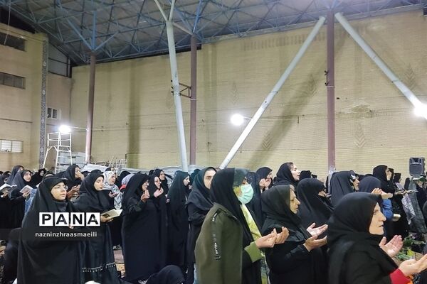 مراسم احیای شب نوزدهم ماه رمضان درمسجد رسول اکرم(ع) الوند