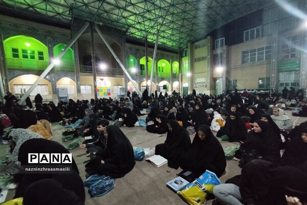مراسم احیای شب نوزدهم ماه رمضان درمسجد رسول اکرم(ع) الوند