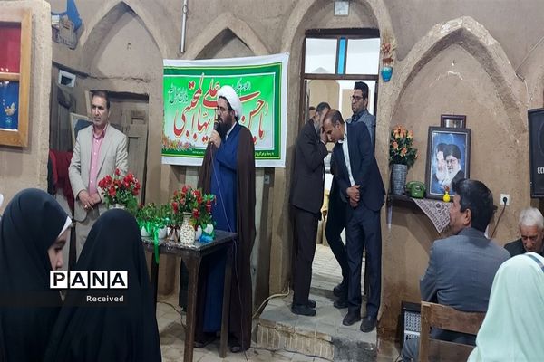 مراسم ضیافت افطاری و جشن میلاد امام حسن مجتبی علیه السلام در مدارس شهرستان اقلید