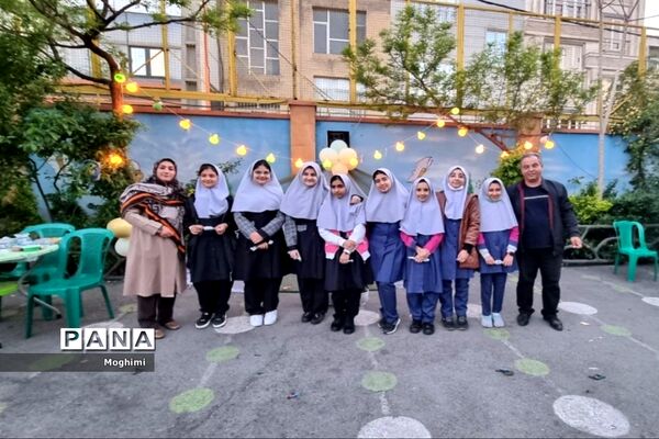 جشن میلاد امام حسن مجتبی (ع) در دبستان پروین اعتصامی منطقه ۱۳
