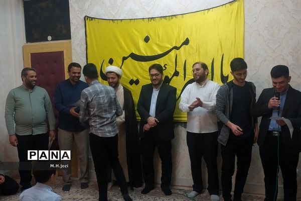 تجلیل از فعالان دانش‌آموز کمیته اسکان و تکریم زائران نیمه شعبان