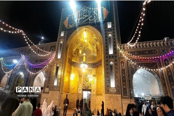 جشن باشکوه تولد امام حسن (ع) در حرم رضوی