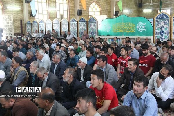 برگزاری سومین نماز جمعه ماه مبارک رمضان در فشافویه