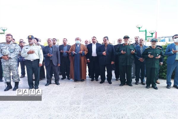 مراسم پنجمین سالگرد شهادت مدافع حرم شهید مرتضی بصیری پور