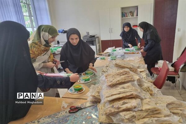 ضیافت افطاری همزمان با میلاد باسعادت امام حسن مجتبی(ع) در دبیرستان شهیده معصومه قزوینی