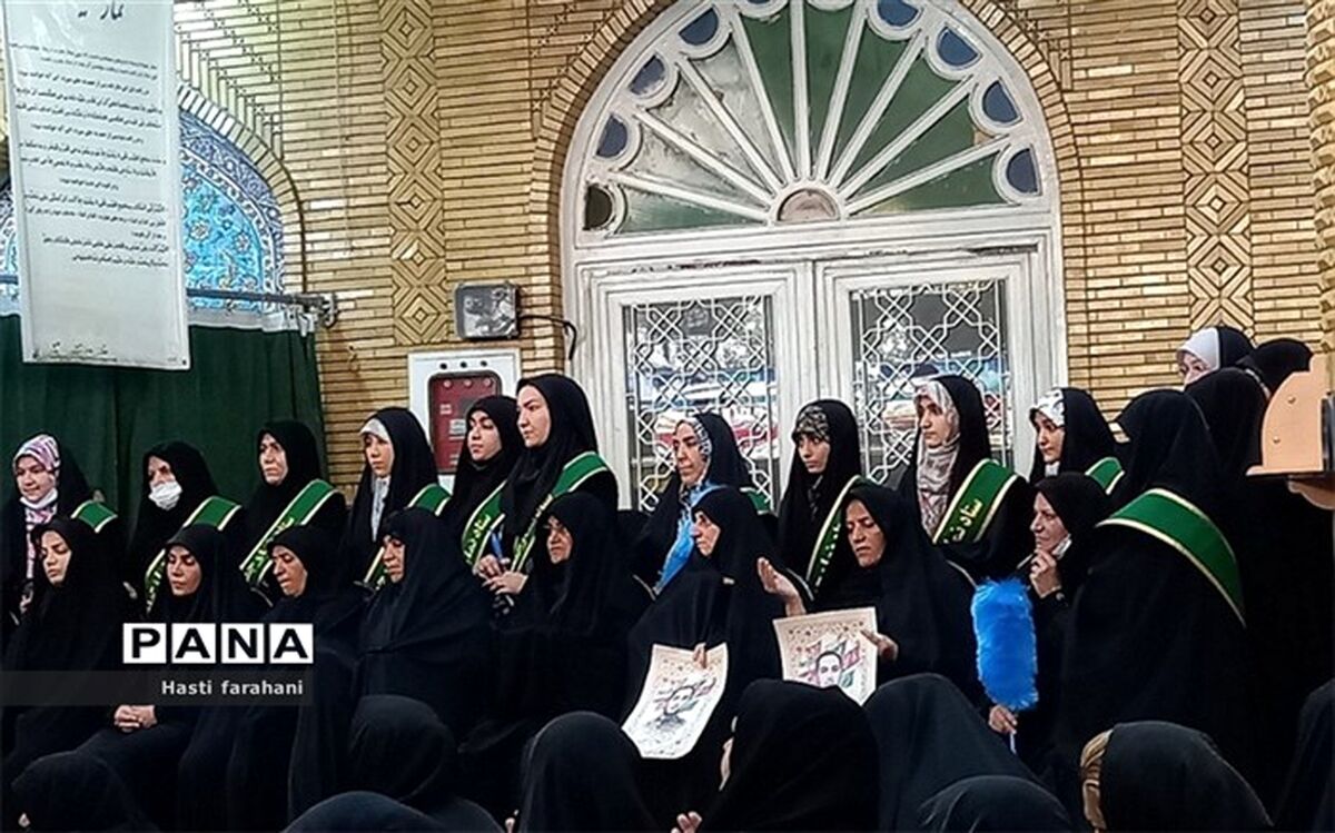 بزرگداشت شهید میلاد حیدری در قرچک‌/فیلم