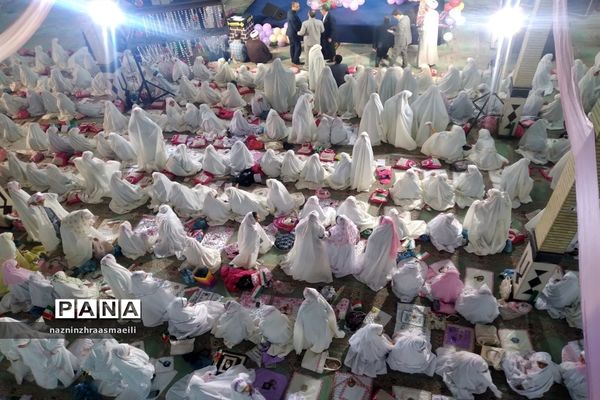 گردهمایی بزرگ دختران روزه اولی شهر الوند استان قزوین