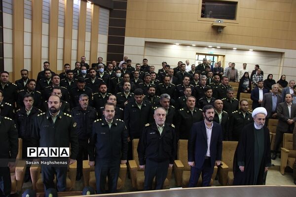 مراسم تکریم و معارفه فرمانده جدید انتظامی شهرستان اسلامشهر