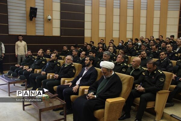 مراسم تکریم و معارفه فرمانده جدید انتظامی شهرستان اسلامشهر