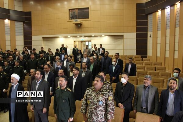 مراسم تکریم و معارفه فرمانده جدید انتظامی شهرستان اسلامشهر