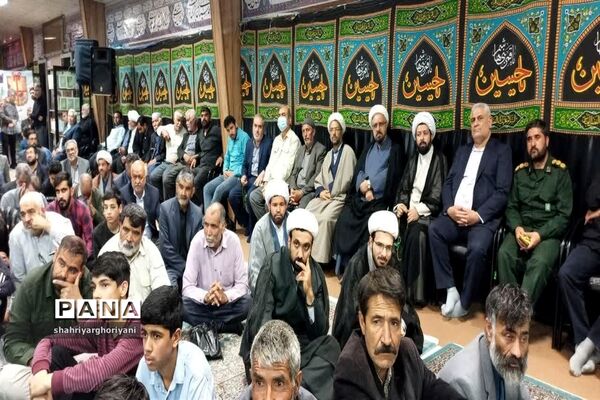 مراسم  اولین سالگرد شهدای حرم در تربت جام