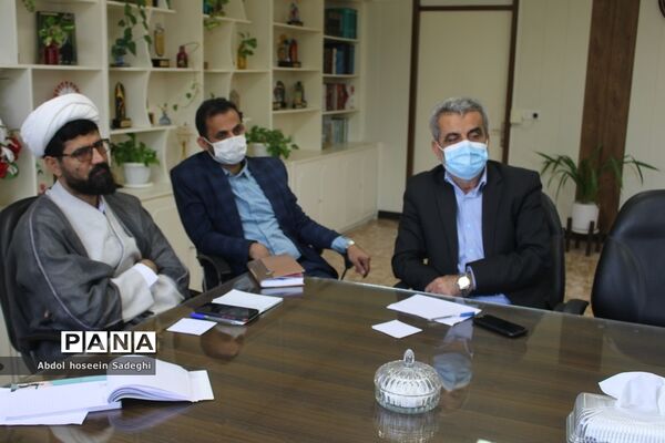 نشست هماهنگی ضیافت سفیران نور آموزش و پرورش استان بوشهر