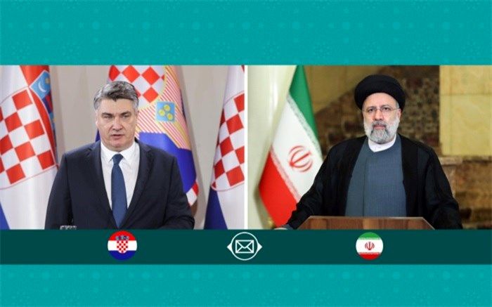 پیام ‌رئیس‌جمهور کرواسی به آیت‌الله رئیسی