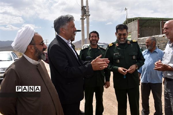 سفر یک روزه فرمانده سپاه الغدیر یزد به شهرستان بهاباد