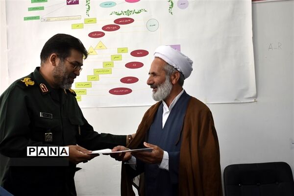 سفر یک روزه فرمانده سپاه الغدیر یزد به شهرستان بهاباد