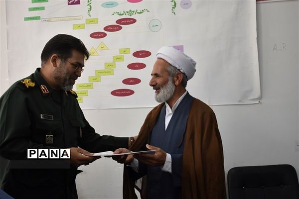 سفر یک روزه فرمانده سپاه الغدیر یزد به شهرستان بهاباد