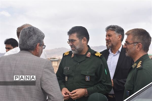 سفر یک روزه فرمانده سپاه الغدیر یزد به شهرستان بهاباد
