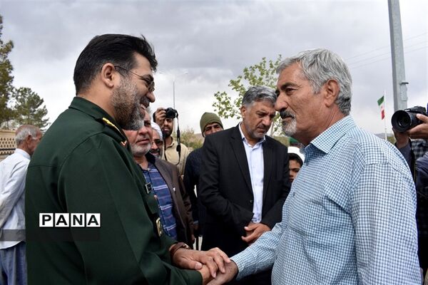 سفر یک روزه فرمانده سپاه الغدیر یزد به شهرستان بهاباد