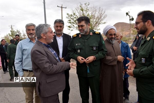 سفر یک روزه فرمانده سپاه الغدیر یزد به شهرستان بهاباد