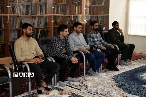 سفر یک روزه فرمانده سپاه الغدیر یزد به شهرستان بهاباد