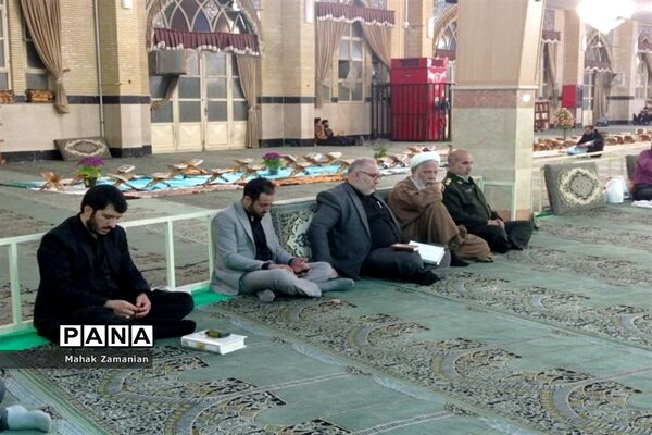 احیای شب نوزدهم ماه رمضان در مصلی امام خمینی پاکدشت