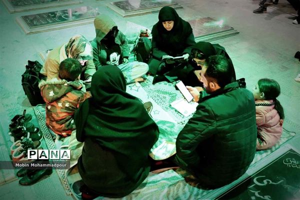 احیای شب اول قدر در گلزار شهدای تبریز