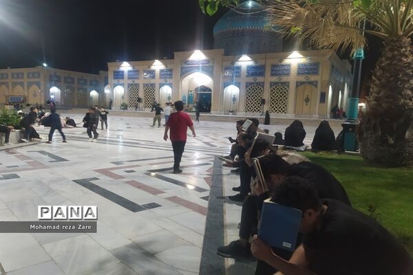 احیای شب نوزدهم ماه رمضان  در آرامگاه شهید مدرس، کاشمر