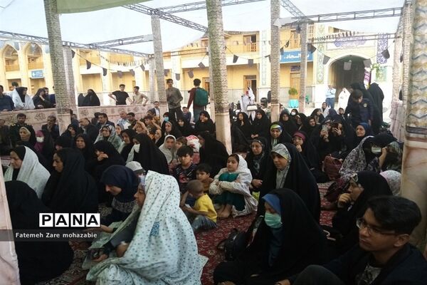 برگزاری جشن  تولد دانش‌آموز شهید  محمدرضا کشاورز در حرم مطهر شاهچراغ (ع)