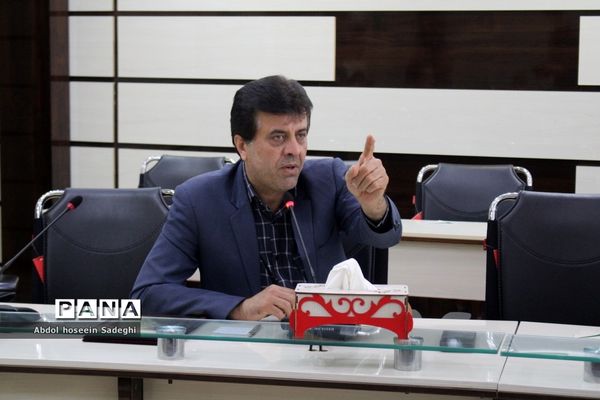 نشست کمیته مدیریت فوریت های آموزش و پرورش و پدافند غیر عامل  اداره کل آموزش و پرورش استان بوشهر