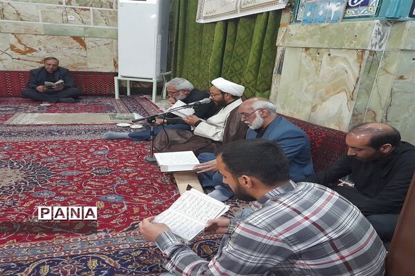 برگزاری مراسم شب قدر در مسجدقائم آبباریک جوادآباد