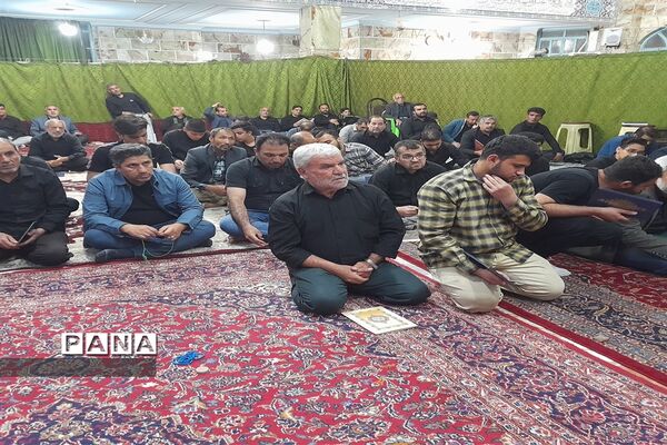 برگزاری مراسم شب قدر در مسجدقائم آبباریک جوادآباد