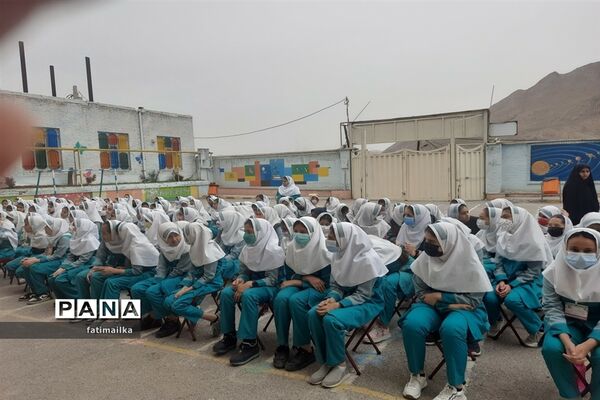 برگزاری مراسم شهادت حضرت علی ( ع) در مدرسه پروین اعتصامی شهرستان فیروزکوه