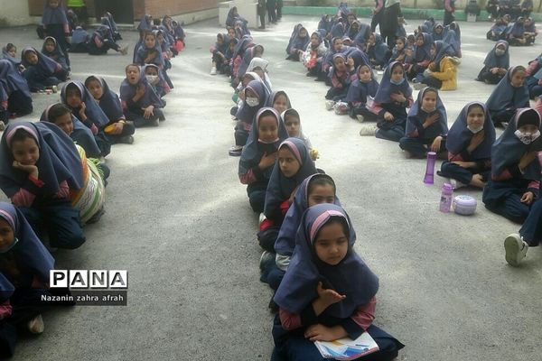 مراسم عزاداری شهادت امام علی(ع) در مدارس رودهن