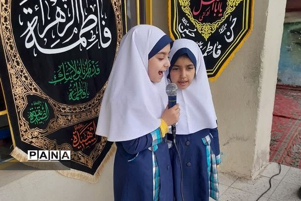 مراسم عزاداری شهادت امام علی(ع) در مدارس رودهن