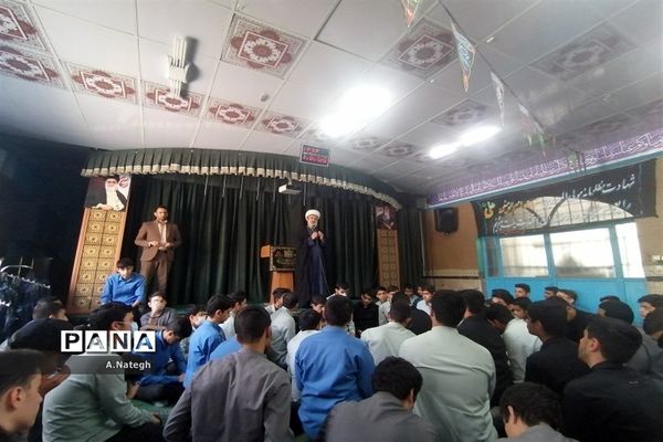 مراسم سوگواری امام علی (ع) در مدارس منطقه ۱۵